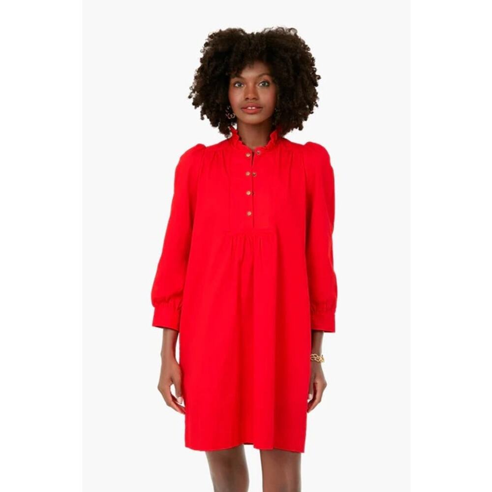 Tuckernuck Scarlet Buttoned Mini Dress